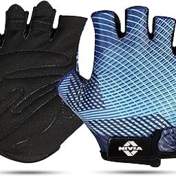 Nivia Copperhead 2.0 Sports Gloves for Men/Weightlifting and Gym/Super Stretchable, Comfortable,Perfect for Weight Lifting,Training,Gym Workout,Crossfit,Pull-ups,Bodybuilding, Size Large (Blue/Black)-image-22