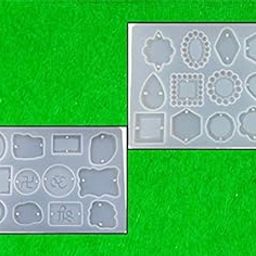EKTA STATIONERY Rakhi Mould Resin Art Silicone Casting Mould Epoxy Mold Silicon DIY Rakhi Bracelet Jewellery Design. (24 Designs Mould Set of 2)-image-31