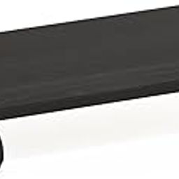 UniShop Heavy Duty Wooden CPU Tower Stand for Computer with 2 Locking Wheels (Wenge, 15.8 x 9.3 Inch)-image-96