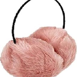 Faux Fur Winter Outdoor Accessory Foldable Ear Muffs/Warmer for Girls & Women for protection from Cold, Ideal Head/Hair Accessory during winters (Peach)-image-87