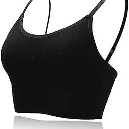 2 TWIST-THINK MORE®, Women Cotton Padded Wire Free Sports Bra Fitness Yoga Free Size up to (28-34) (Pack of 1) (Black)-picture-55