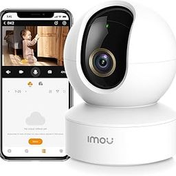 Imou 4MP 2.5K QHD Image Smart CCTV Security WiFi Camera for Home, 360° Coverage, AI Human Detection, Siren Alarm, Night Vision 10M, 2-Way Talk, Supports 256GB SD Card, WiFi & Ethernet Connection-24