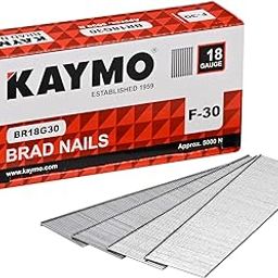 Kaymo F-30 18 Gauge Brad Nails – 30mm Length – Versatile Fasteners for Carpentry and Woodworking (5000 Pieces)-48