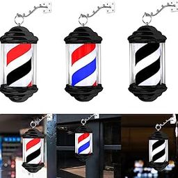 Bnf® Barber Pole LED Light Hairdressing Rotating LED Sign for Barber Shop Outdoor Style A Health & Beauty | Salon & Spa Equipment | Salon & Spa Supplies-image-88