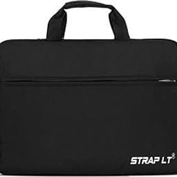 15.6-16 Inch Laptop Shoulder Messenger Sling Office Laptop Bag Briefcase for Men and Women (Black)-picture-20