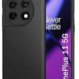 HYPER® Compitable with OnePlus 11 5G, [Bumper] with Anti Dust Plugs Shockproof Slim Back Cover Case for Compitable with OnePlus 11 5G -Black-10