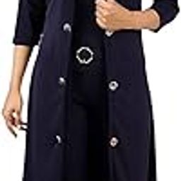 Women's Knee Length Jumpsuit (515_Navy Blue_Free)-picture-47