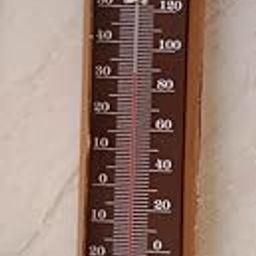 Wall Thermometer Wooden-17