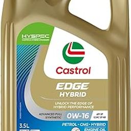 Castrol EDGE Hybrid 0W-16 Advanced Full Synthetic Engine Oil | Power Boost Technology | 25%* Benefit for Efficient Engine Performance | For Petrol CNG & Hybrid Cars | 3.5L-image-84