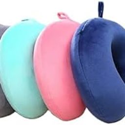 Design Four Seasons Universal Children Adult Travel Memory Foam Support Neck Pillow Mysterious Blue-18