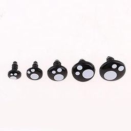 Jazzy Pearls®Black PVCSafety Eyes for Teddy Bear Animal Puppet Craft 8MM (100Pcs)|Dolls & Bears | Dolls |100 Pieces Dolls PVCSafety Eyes-image-9