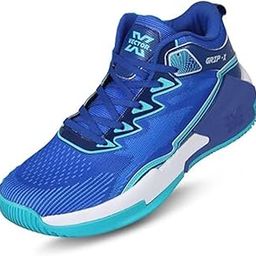 Grip X Men’s High‑Top Basketball Shoes – Cushioned EVA‑Phylon Midsole with Slip‑Resistant Rubber Outsole & Ankle Support-image-28