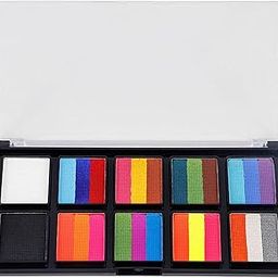 SECRET DESIRE Face Body Paint Set Painting Palette Supplies For Halloween Makeup Christmas-image-11