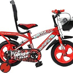 CLIFF CROXS Magwheel 12Inch Kids Cycle with Training Wheels for Balance & Backrest Seat with Water Bottle Semi-Assembled Ideal for Age Group 2 to 4 Yrs Boys and Girls-image-18