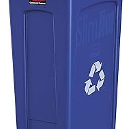 Rubbermaid FG354007BLUE Vented Slim Jim Recycling 23 Gal, Blue-picture-12