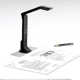 A3 Size Professional Document Scanner, Autofocus High Definition USB Visual Presenter Document Scanner,Multi-Language OCR, Camera 16M Black Stock Office School Multimedia Machine-image-11