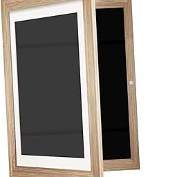 Kids Art Frames Front Opening Wooden for 3D Picture Crafts Award Certificate Wood Color-image-47
