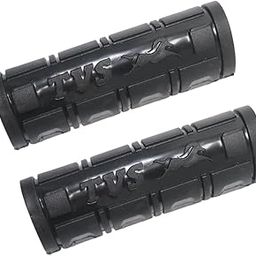 TVS Scooty/Bike Handle Grip Cover (Model 2), Bike Handle Bar Good Grip to Rider, All Weather Protection with Premium Virgin PVC Material |Anti Slip| Bike Riding Accessories - Black (Set of 2)-24