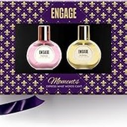 Engage Gift Set - Moments Luxury Perfume Gifts For Women, 100ml, Long Lasting Smell Women Perfume, Best Birthday,Anniversary Gifts by ITC, Eau De Parfum for Girls,Travel Sized Perfume Combo, 50ml x 2-image-99