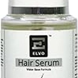Elvo Hair Serum | Water-Based Formula | all-in-one hair care | reduce hair fall, improve density | Lightweight & Non-Sticky Formula | Frizz Control, bouncy soft and Smoothness | No Parabens/silicon/Sulphates | Unisex Hair Care-90