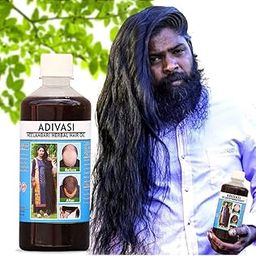NAMRATA ENTERPRISES Adivasi Neelambari Herbal Hair Oil Adivasi hair oil pure ayurvedic anti dandruff hair oil for strong and healthy hair growth hair fall control-500ML-image-39