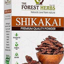 THE FOREST HERBS Natural care from nature 100% Pure Shikakai Powder, Acacia Concinna Excellent Hair Conditioner Powder For Hair 200g, All, (1 count)-image-59