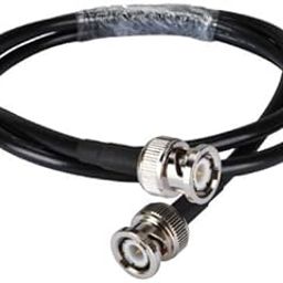 NBR BNC Male to BNC Male Coaxial Jumper Extension RF Antenna Cable RG58 for Security Camera, Audio & Video.Wifi-1 Mtr. / 100cm-image-49
