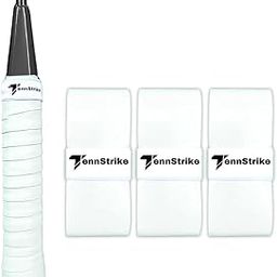 Tennstrike Badminton White Overgrip Box | Pack of 3 | Sweat-Absorbent, Anti-Slip, Tacky, Durable Grips | Multicolor Racket Overgrip Tape for Badminton, Tennis, Pickleball and More-image-56
