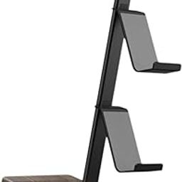 MERISHOPP®Gaming Headset Stand Display Stand Men Gift Multipurpose Table Gamepad Stand Brown|Video Games & Consoles | Video Game Accessories | Mounts & Stands|1x Game Headset Holder-picture-26