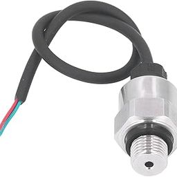 Pressure Transducer Sensor G1/4, Stainless Steel High SensitivityVoltage Pressure Sensor Transmitter for, Gas, Oil (0.5Mpa)-18