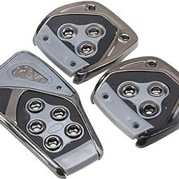 Oshotto 3 Pcs Non-Slip Manual CS-375 Car Pedals kit Pad Covers Set Compatible with Toyota Etios (Grey)-image-70