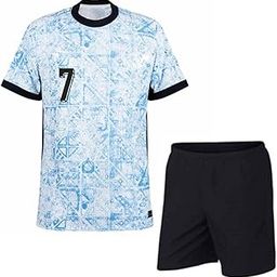 Football Jersey porrtugal Away with Black Shorts- for Men and Sports Jersey for Men and Boys 21-22-image-10
