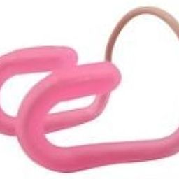 JERN Professional Steel Wire Swimming Nose Clip with Soft Silicone Non-Skid Padding (Pink)-image-2