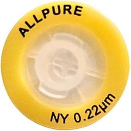 AANIJ® All pure Syringe Filter Hydrophobic Nylon Membrane Disc, 0.22 μm Porosity 13 mm Diameter, PP Housing, Non-Sterile Pack of 100-1