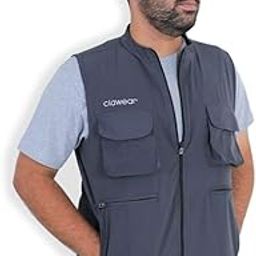 Corbett Men's Utility Vest | Multi-Pocket Travel Jackets & Photographer Vests | Outdoor Camping, Wildlife & Adventure Gear Jacket for Men-image-1