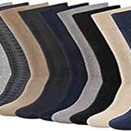 Men's Formal Crew Length Socks|Made with Fine Cotton (Pack of 10/1U)-image-40