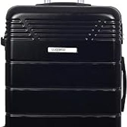 Star Light-Weight & Durable Polycarbonate Black Unisex Hard Luggage| Medium - 65cm|8 Smooth Spinner TPV Wheels, Outer Combi Lock | Trolley Bag-picture-33