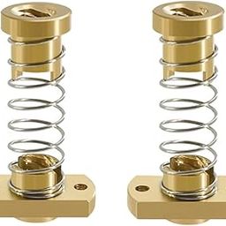 3DINNOVATIONS T8 Anti Backlash Spring Nut for Upgrade Ender 3 Pro 3D Printer 8mm Threaded Rod, 2Pcs (Elongated)-18