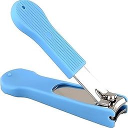 ikis Sharp Fingernail Clippers Toenail Clippers Nail Cutter Stainless Steel with Plastic grip for Men and Women (Multicolor)-image-61