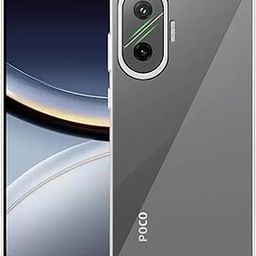 Amazon Brand - Solimo for Poco F7 5G Premium Transparent Soft Silicon Crystal Clear Back Cover [Transparent]-75