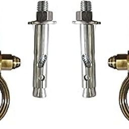 Kaushalendra Heavy-Duty Brass Bearing Kada with Fastener - Supports up to 320 kg (Includes Fastener and Brass Kada Piece 02)-image-71