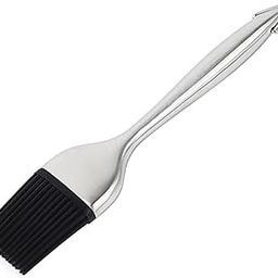 OFFSCH 1pc Stainless Steel Bbq Brush Silicone Round Tail Oil Sauce Brushes for Grilling and Baking Cooking Tools for Outdoor and Home Use-image-11