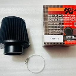 1PC Black K-N PERFORMANCE 3" 75mm SUV Cold Air Intake Vent Cone Cleaner Filter Cold Air Intake SUV Filter for all Cars-22