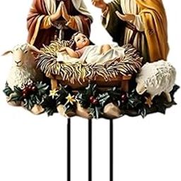 Jesus Birth Yard Signs Decor Garden Yard Stake for Yard Landscape Lawn Decoration-image-16