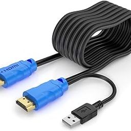 KVM Cable 16ft, Yinker USB HDMI KVM Cable for HDMI KVM Switch USB and HDMI 2in1 Integrated Cable (5m)-14