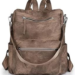 Women's Fashionable Backpack, Dual-purpose Anti-theft Bag-image-7