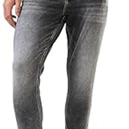 Men Slim Fit Mid Rise Cotton Stretch Casual Jeans-image-64