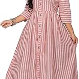 Women Cotton Anarkali Kurta-image-7