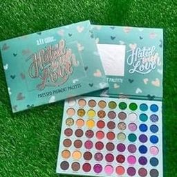 YENKY Beauty 63-Color Hated With Love Eyeshadow Palette Kit With Mirror: Glitter, Shimmer, Matte Eye Shades For Vibrant, Versatile, Long Lasting, Swiss Style Makeup, Multicolor-37