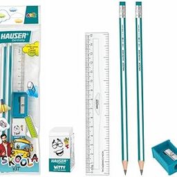 Hauser Germany Skoola Mini Stationery Kit | Combination Smart Kit for Your Creative Need | Fun Learning | Ideal for Gifting | Pack of 10-image-78
